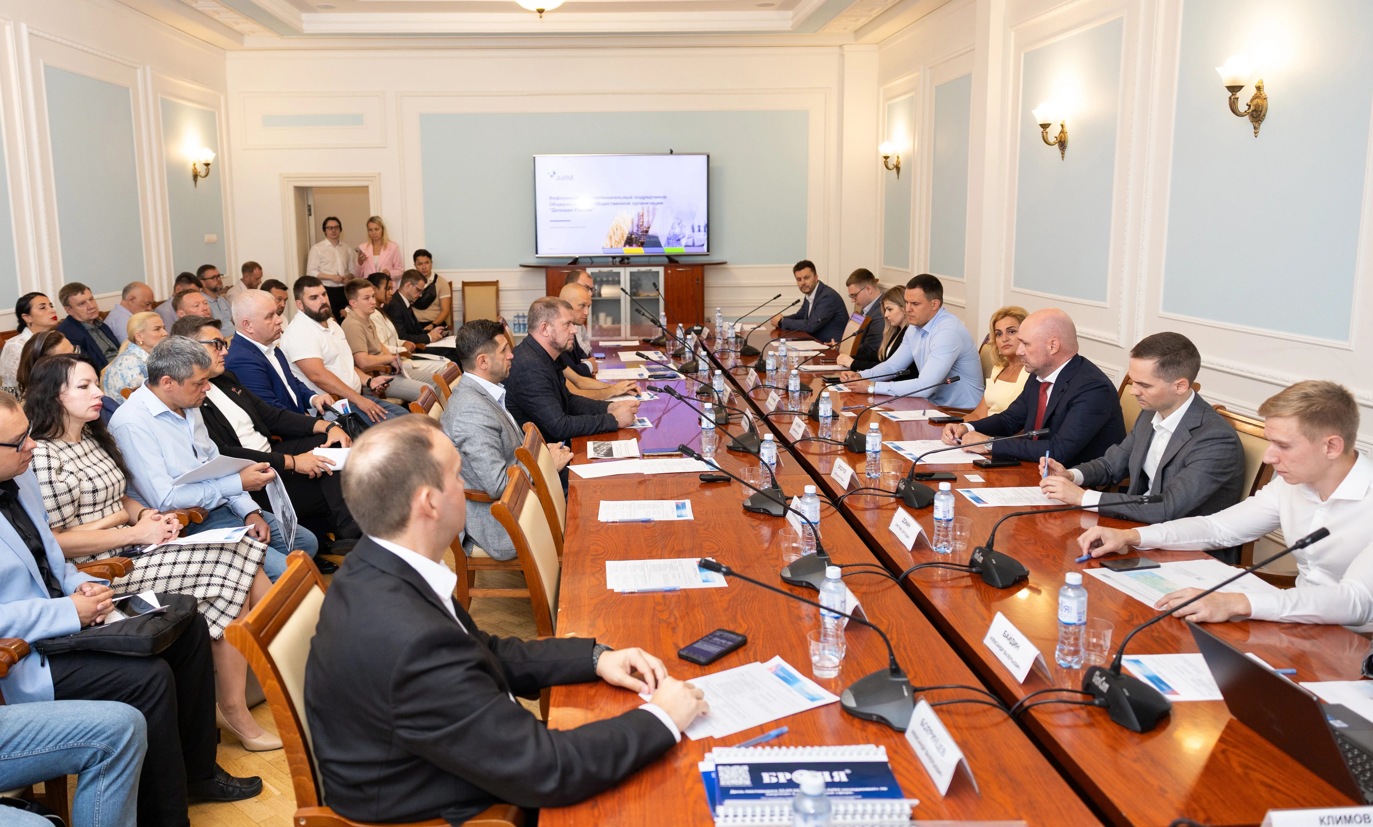 Делороссы представили свои возможности для строительства промобьектов группы компаний ООО «АИМ менеджмент» 