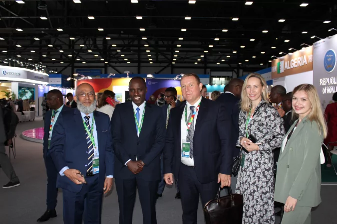 На саммите «Россия – Африка» Юрий Коробов провел переговоры с министром полезных ископаемых Танзании