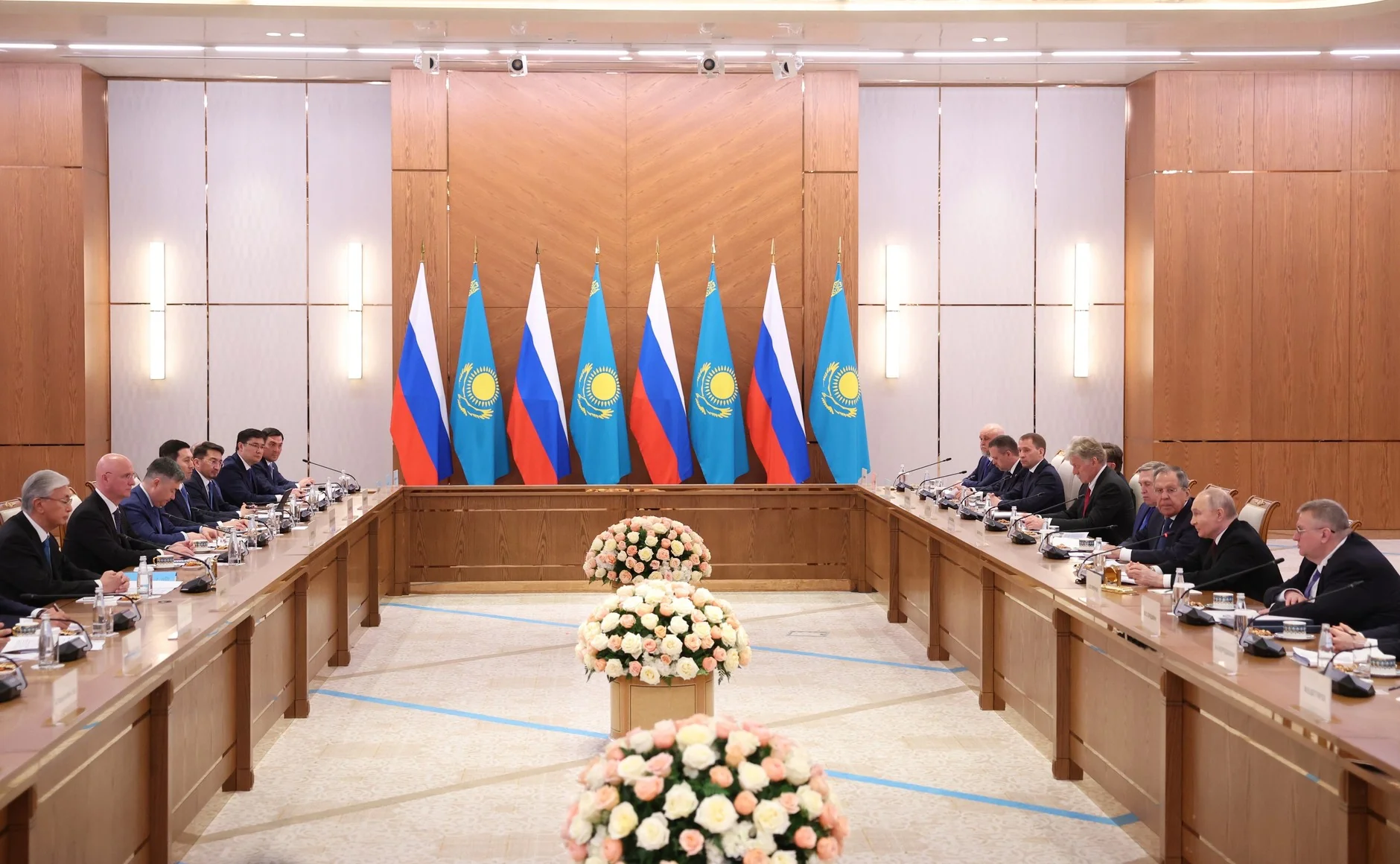 Алексей Репик представил российский бизнес во время визита Путина в Казахстан