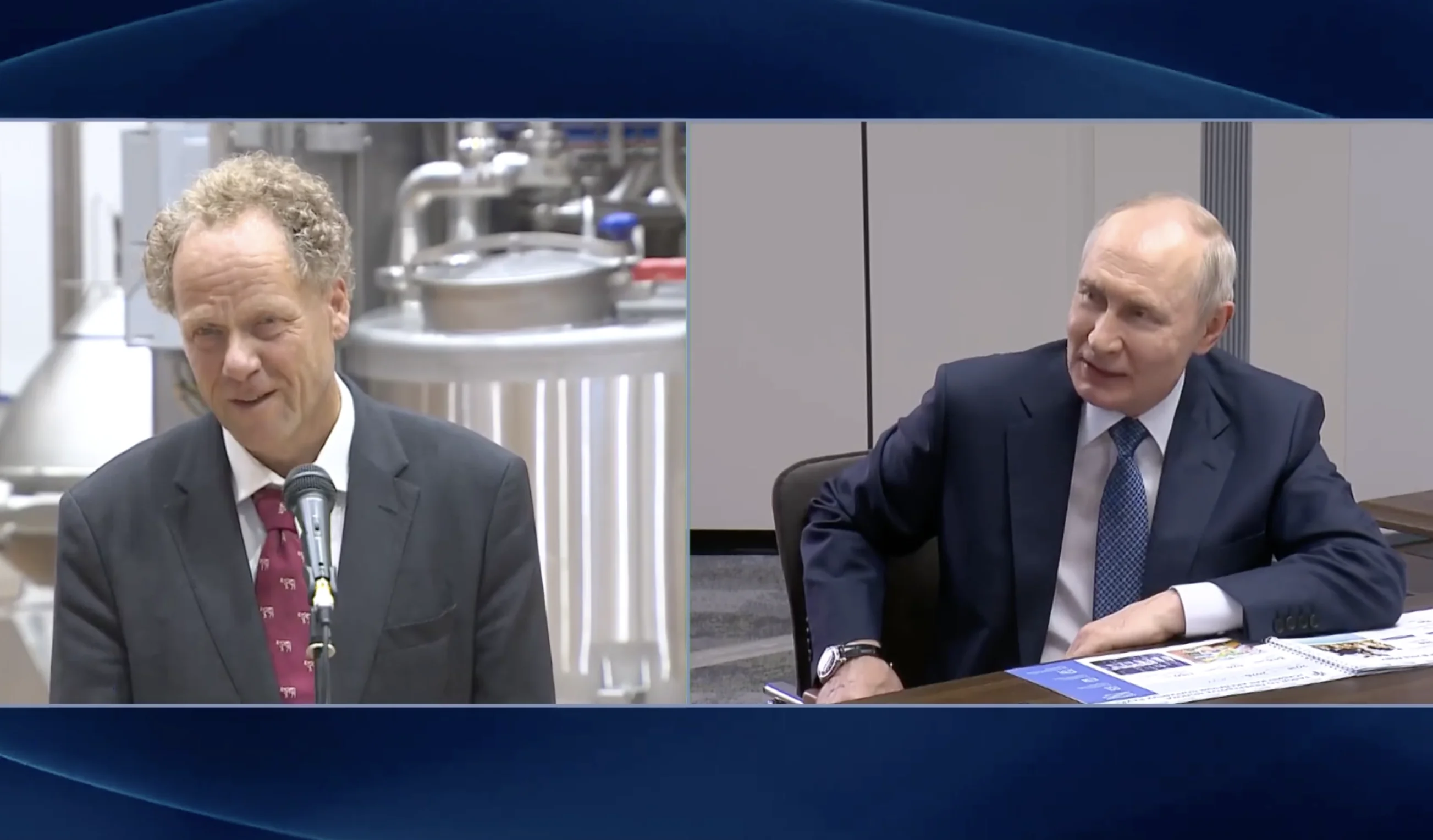 Владимир Путин дал старт работе нового завода ГК «ЭкоНива» в Сибири 